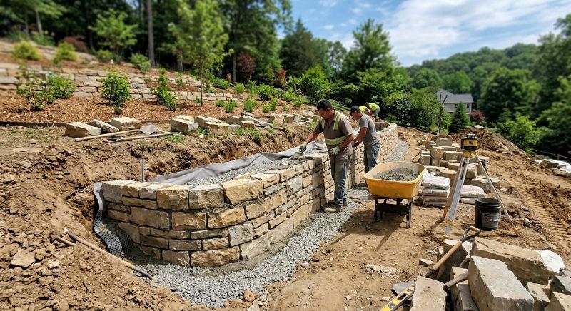 Landscape Wall Construction in Vero Beach, FL