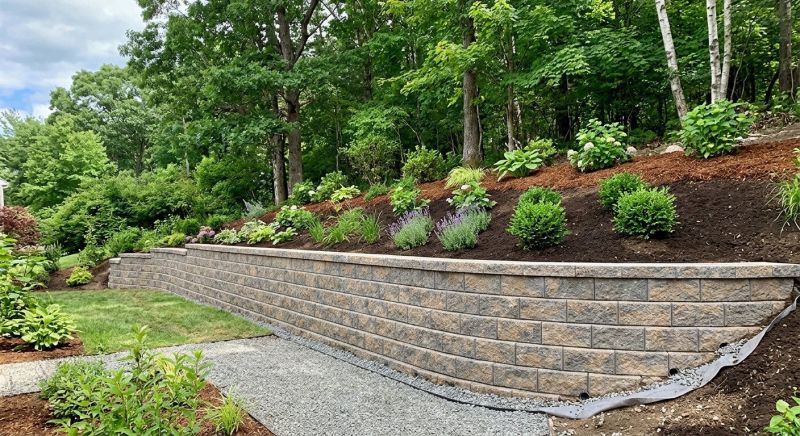 Retaining Wall Installation in Santa Rosa, CA