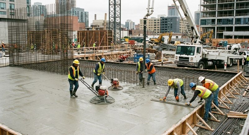 Commercial Slab Installation in Alexandria, VA