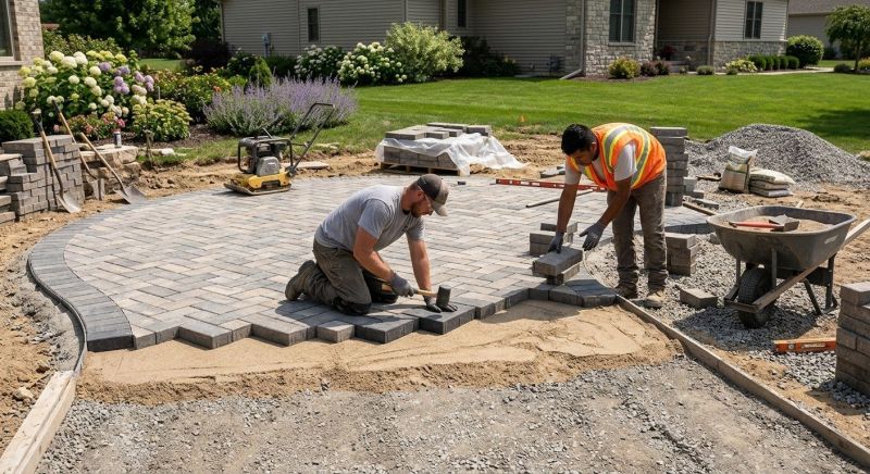 Porcelain Pavers Installation in Boston, MA