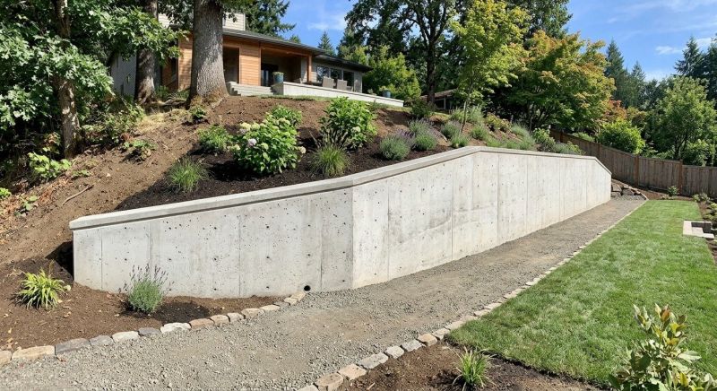 Retaining Wall Installation in Aiken, SC