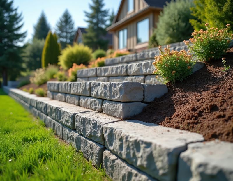 Retaining Wall Installation in Marin County, CA