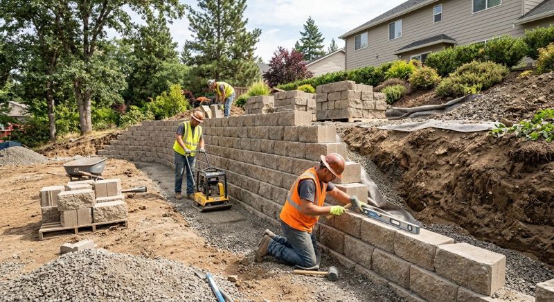 Retaining Wall Replacement in Marin County, CA