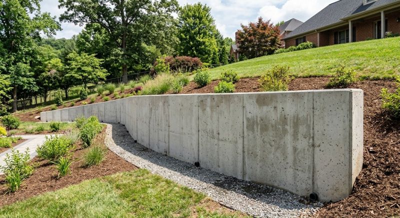 Retention Wall Construction in Volusia County, FL