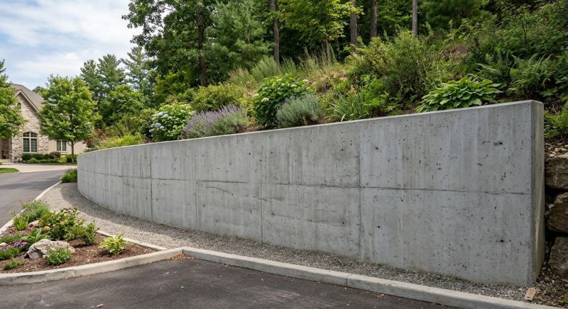Retention Wall Construction in Melbourne, FL