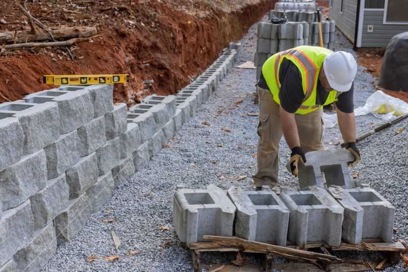 Retention Wall Construction in Marin County, CA